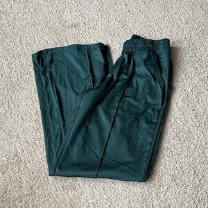 Aerie Women's Deep Green wide leg pants